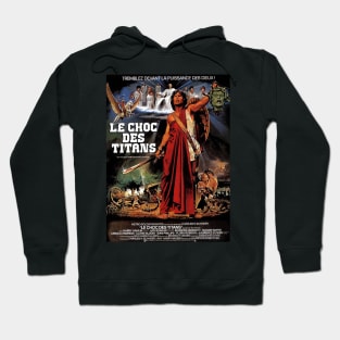 Classic Fantasy Movie Poster - Clash of the Titans Hoodie